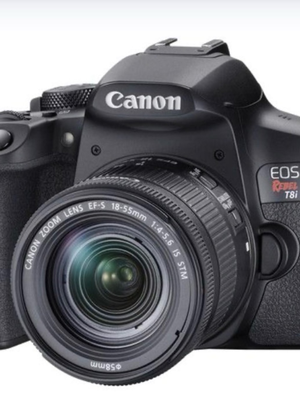 Canon EOS Rebel T8i DSLR Camera with 18-55mm Lens